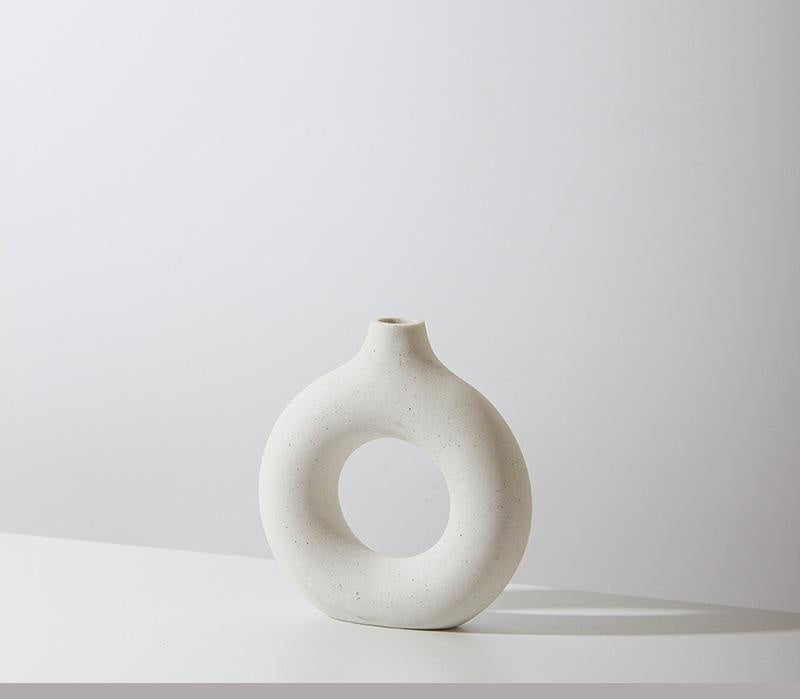 Runde Keramik Vase