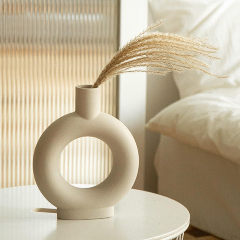 Runde Keramik Vase