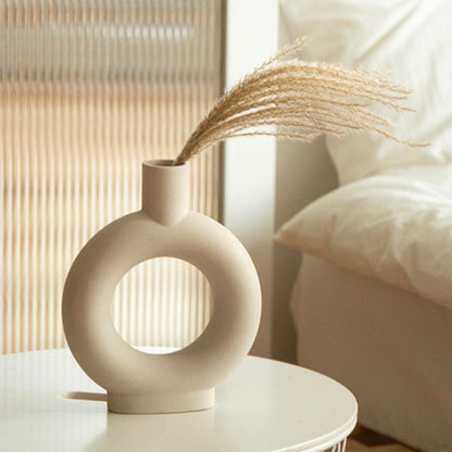 Runde Keramik Vase