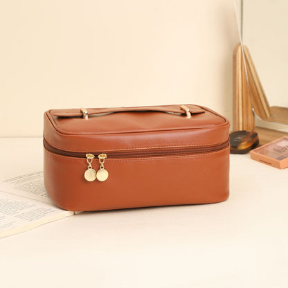Kosmetik Tasche Leder
