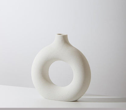 Runde Keramik Vase