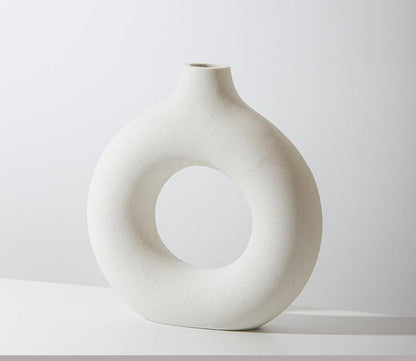 Runde Keramik Vase