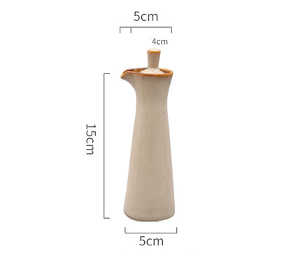 Ölflasche aus Keramik