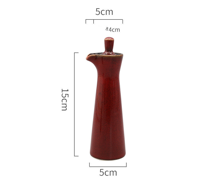Ölflasche aus Keramik