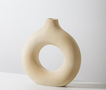 Runde Keramik Vase