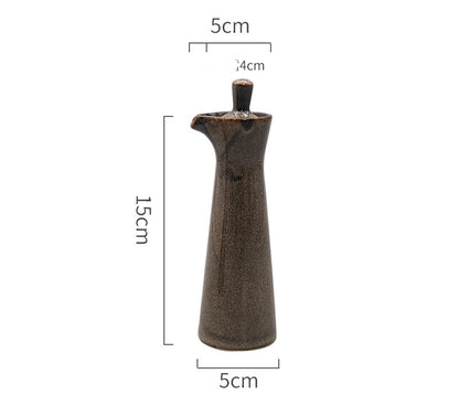 Ölflasche aus Keramik
