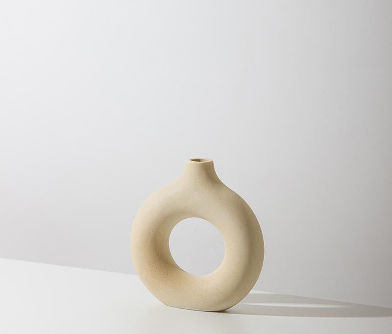Runde Keramik Vase
